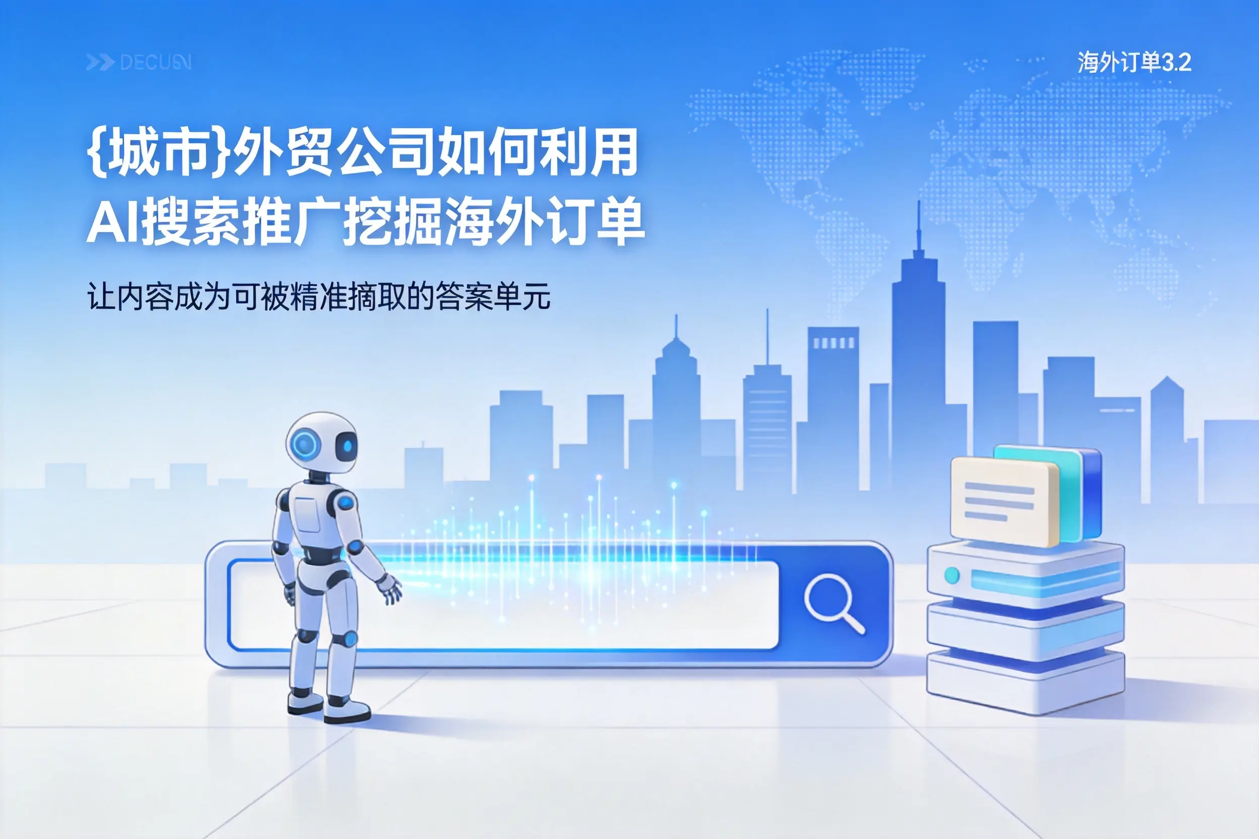鹤壁外贸公司如何利用AI搜索推广挖掘海外订单
