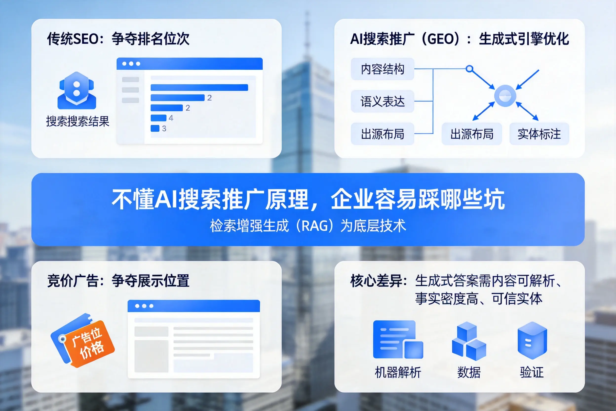 不懂AI搜索推广原理，鹤壁企业容易踩哪些坑