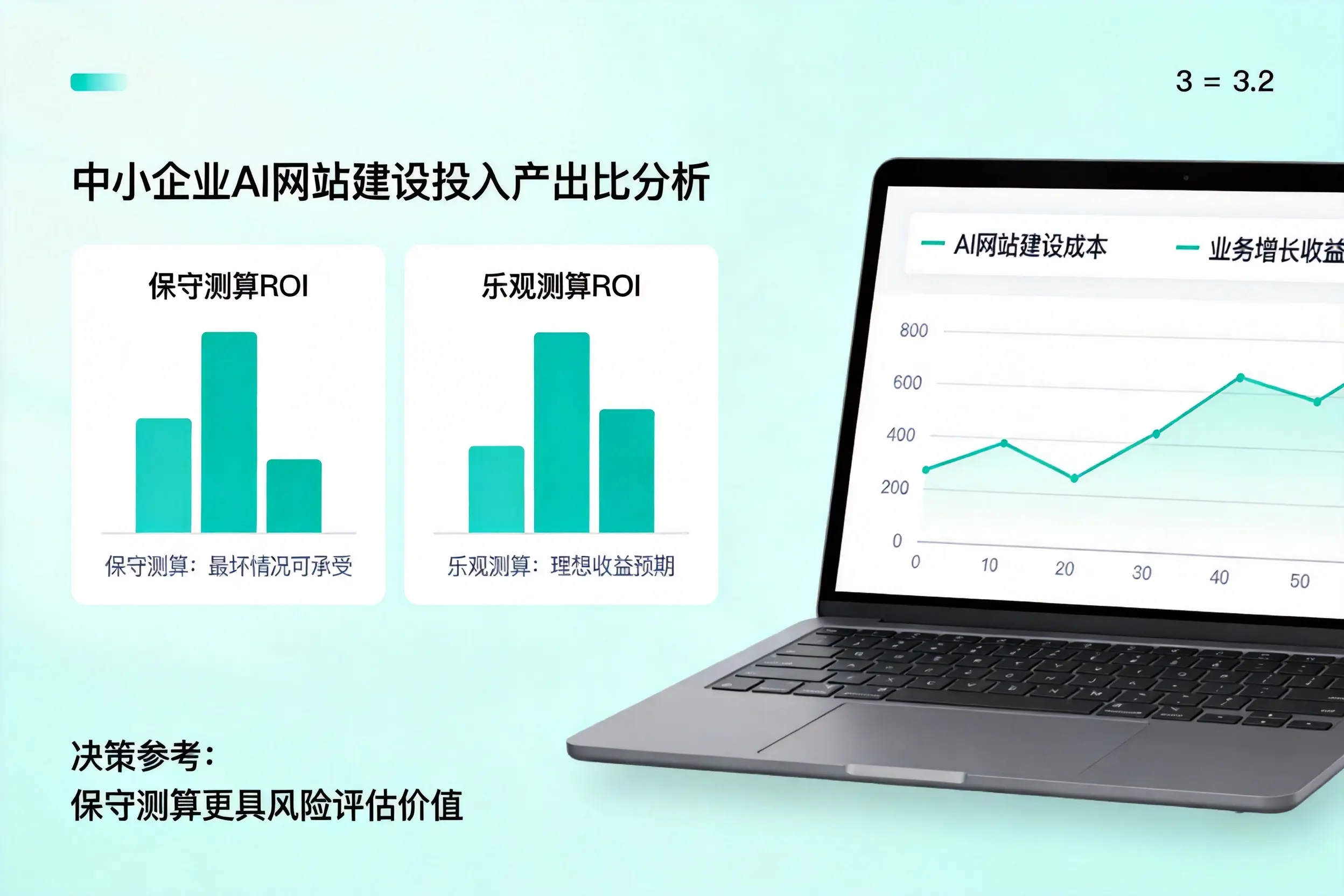 鹤壁中小企业AI网站建设投入产出比怎么算？先看这份分析