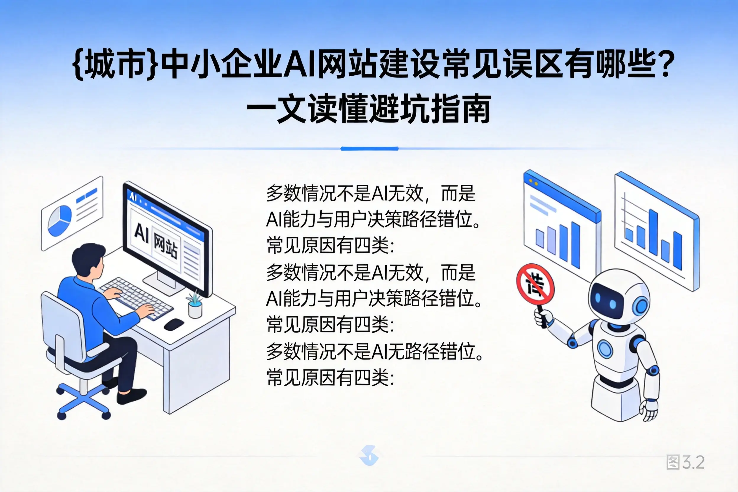 鹤壁中小企业AI网站建设常见误区有哪些?一文读懂避坑指南