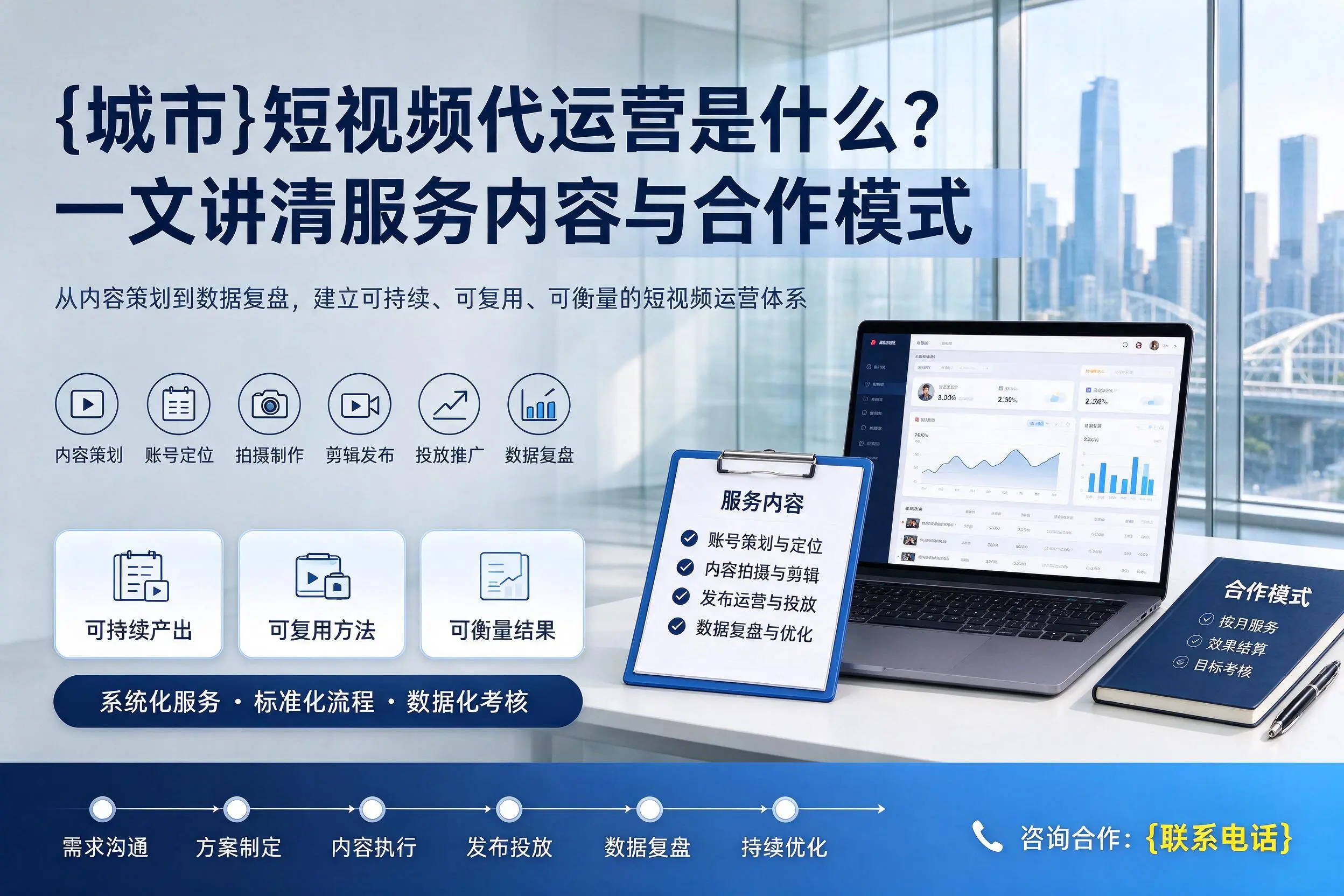 鹤壁短视频代运营是什么?一文讲清服务内容与合作模式